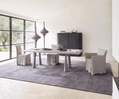 Gervasoni TAPIES 86 Sideboard - Two-door sideboard, cement-effect finish Storm