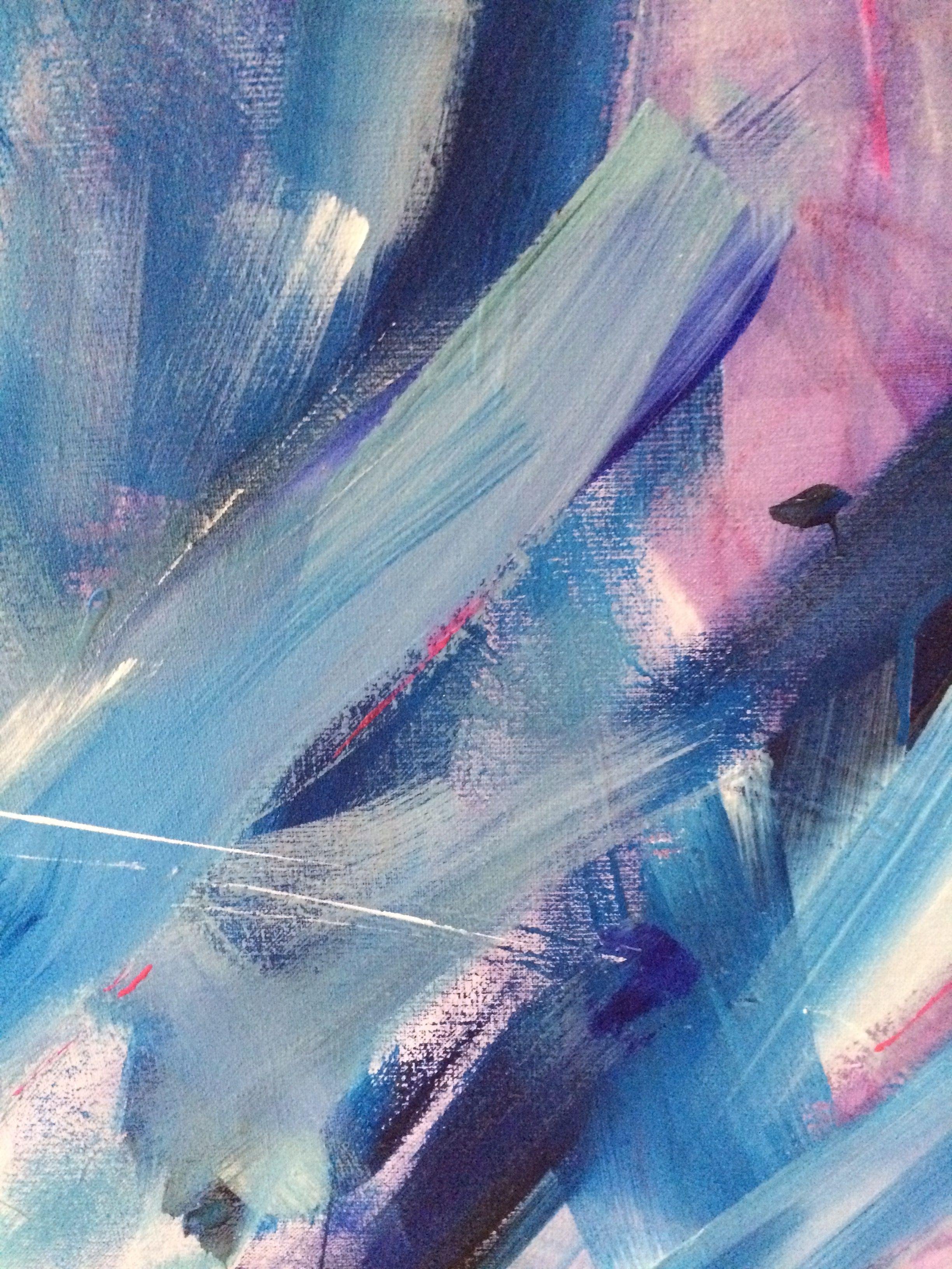 Alegría, Pintura, Acrílico sobre lienzo - Painting Abstracto de Gesa Reuter