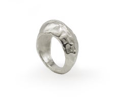 Geschmolzen Ring in Sterling Silver 925 by Alejandra Campos Taylor