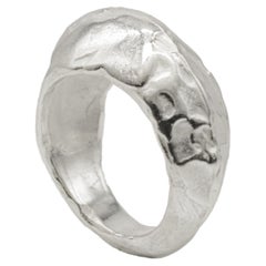 Geschmolzen Ring in Sterling Silver 925 by Alejandra Campos Taylor