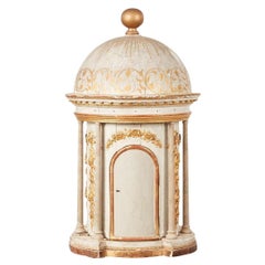 Gesso and Gilt Domed 18th c. Architectural Model