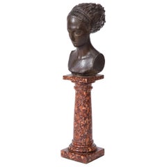 Antique Gesso Bust