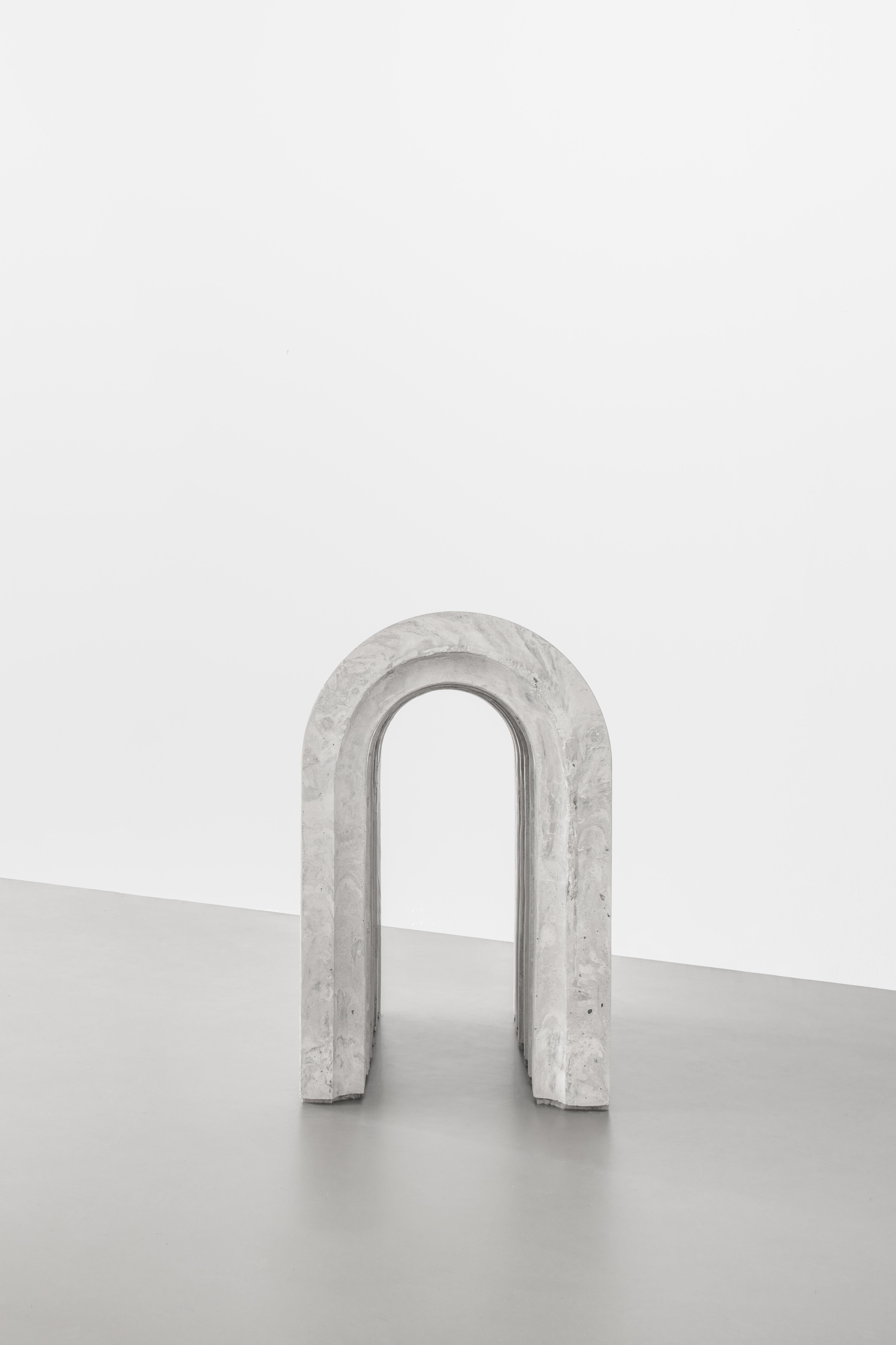 Modern Gestalt Bench, Signed by Frederik Bogaerts and Jochen Sablon For Sale