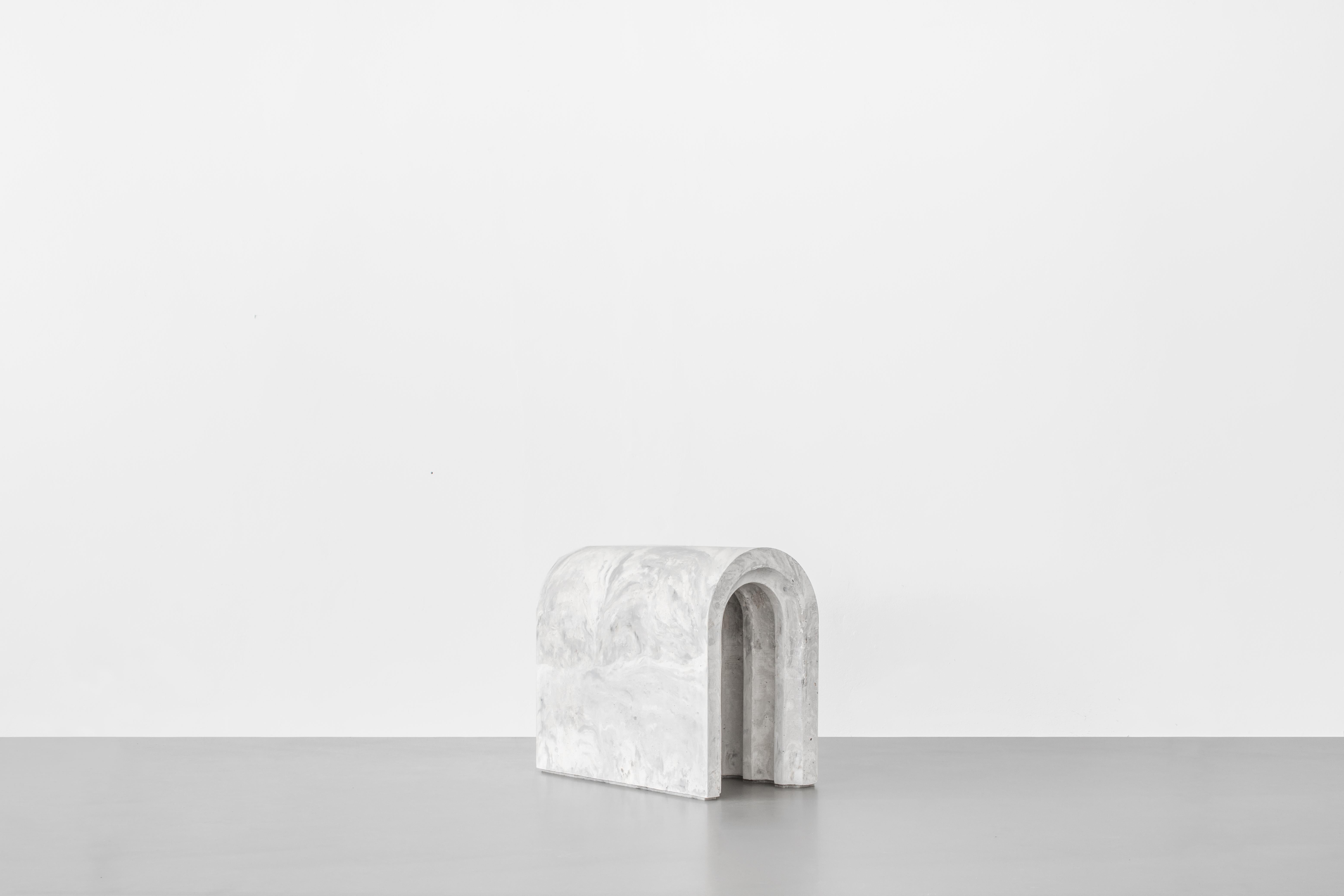 Belgian Gestalt Bench, Signed by Frederik Bogaerts and Jochen Sablon For Sale