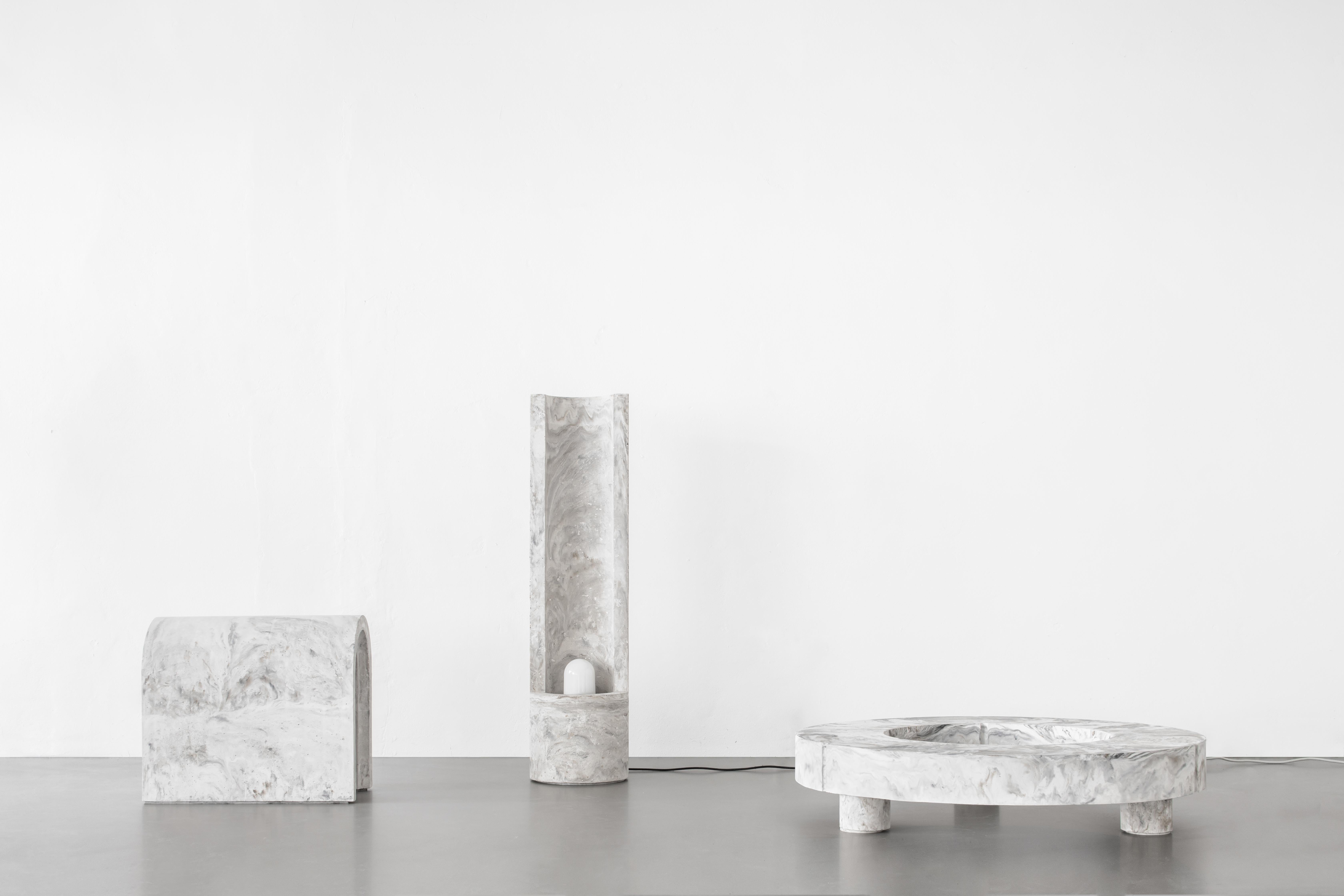 Gestalt Floor Lamp Signed by Frederik Bogaerts and Jochen Sablon In New Condition In Geneve, CH