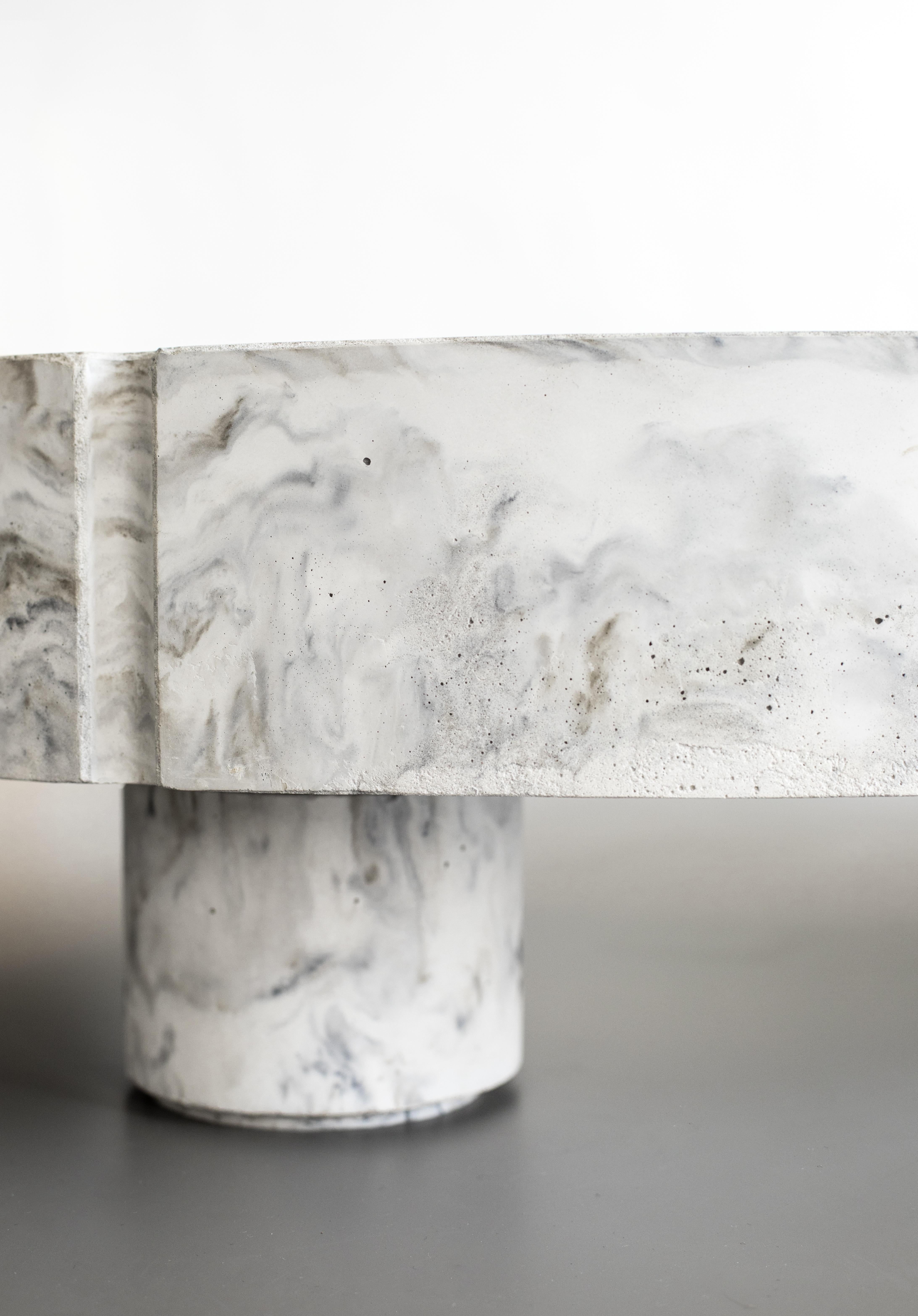 Belgian Gestalt Low Table, Signed by Frederik Bogaerts and Jochen Sablon For Sale