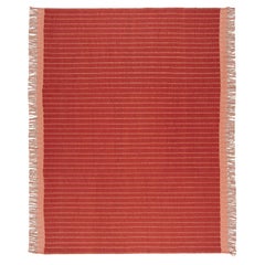 Gesture cc-tapis Cultivate Red Handgefertigter Teppich aus Himalaya-Wolle von Yuri Himuro