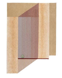 Gesture cc-tapis Mindscape Mimic Handmade Rug in Wool and Silk by Mae Engelgeer
