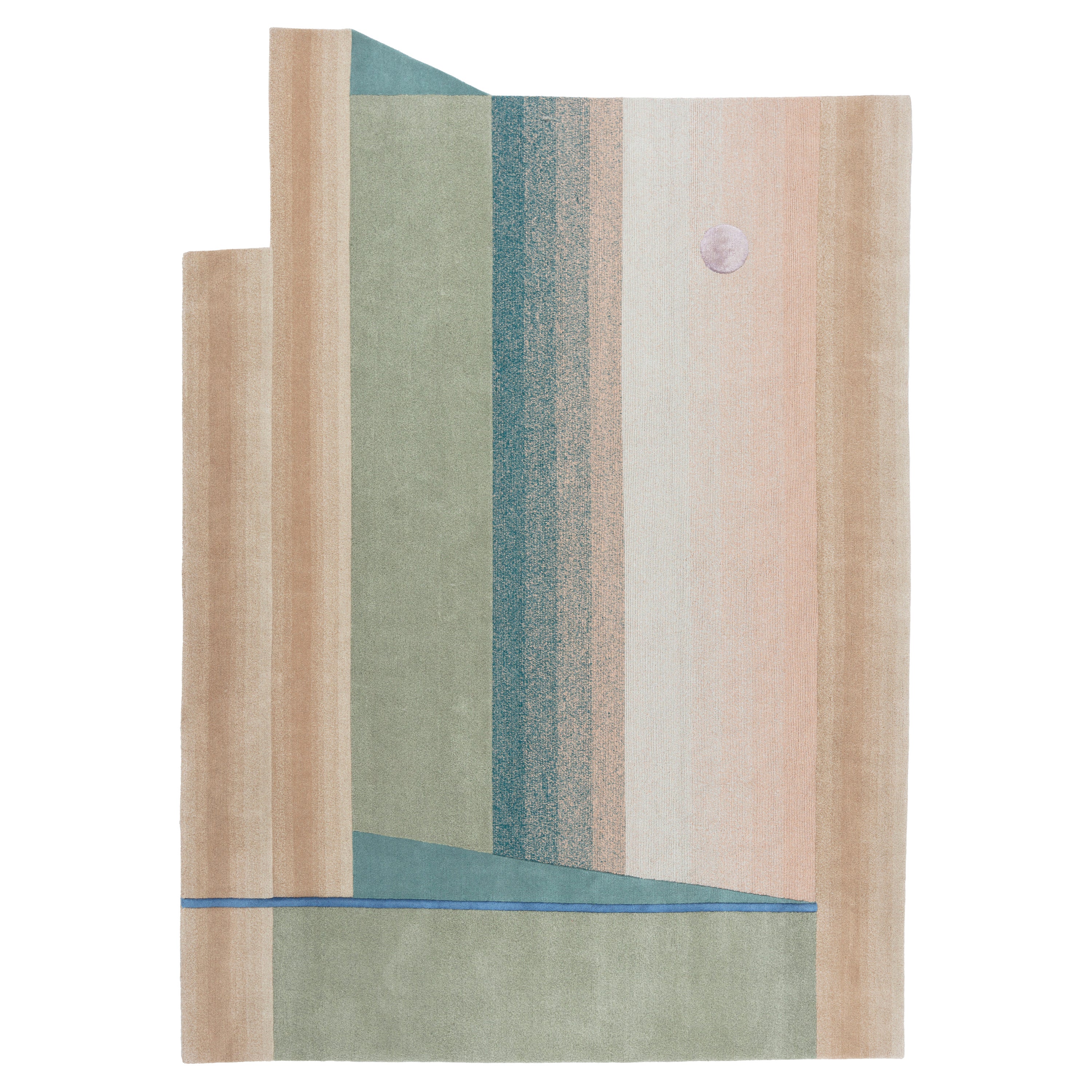 Tappeto fatto a mano Gesture cc-tapis Mindscape Scope di Mae Engelgeer