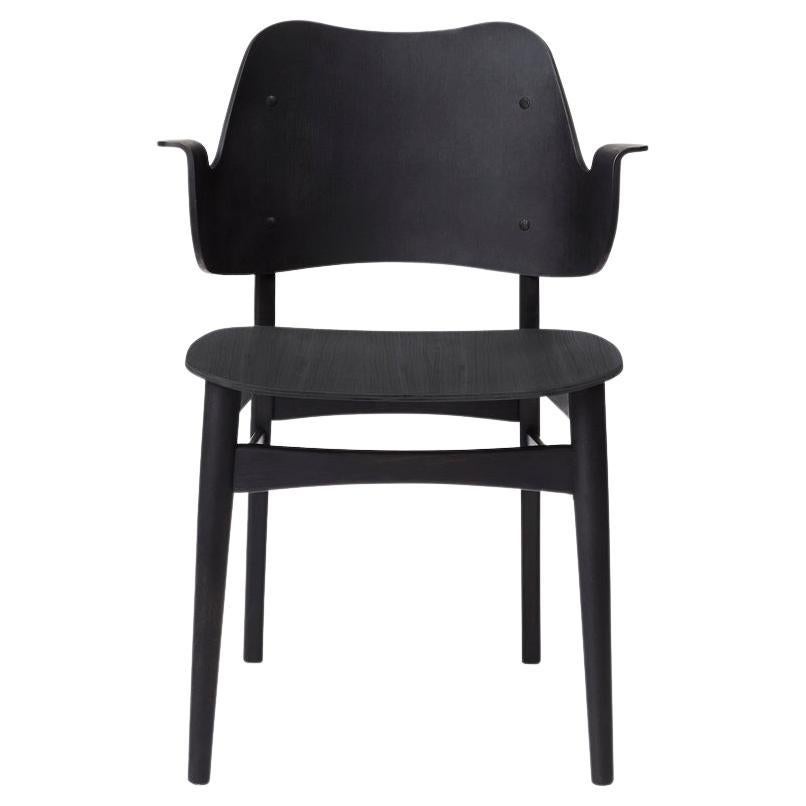 Gesture-Stuhl aus schwarzer Buche von Warm Nordic