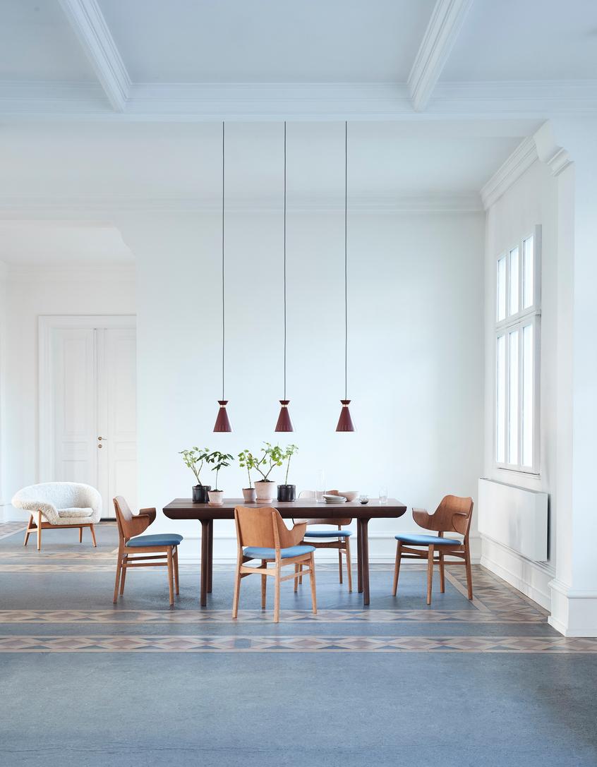 Sedia Gesture Black Beech Hunter Green by Warm Nordic in vendita 5