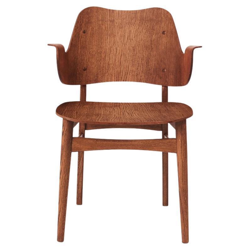Gestischer Stuhl aus Teakholz, geölte Eiche von Warm Nordic