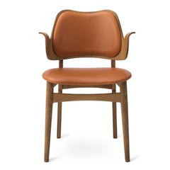 Gesture Chair Teak Oiled Oak Leather Camel by Warm Nordic