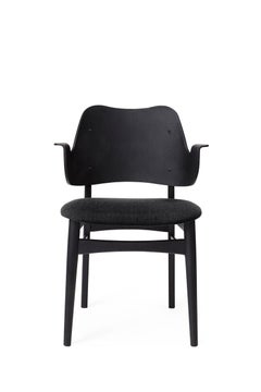 Gesture Chair Vidar Black Beech Anthracite by Warm Nordic