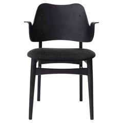 Gesture Chair Vidar Black Beech Anthracite by Warm Nordic