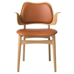 Gesture Lounge Chair Silk Camel / Oak by Warm Nordic