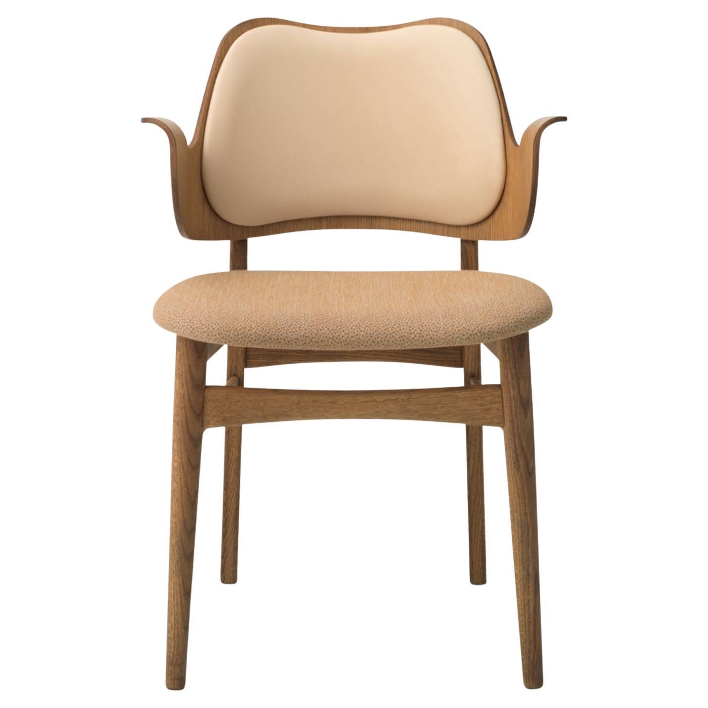 Gesture Lounge Chair Teak Sprinkles Nature Latte Teak di Warm Nordic
