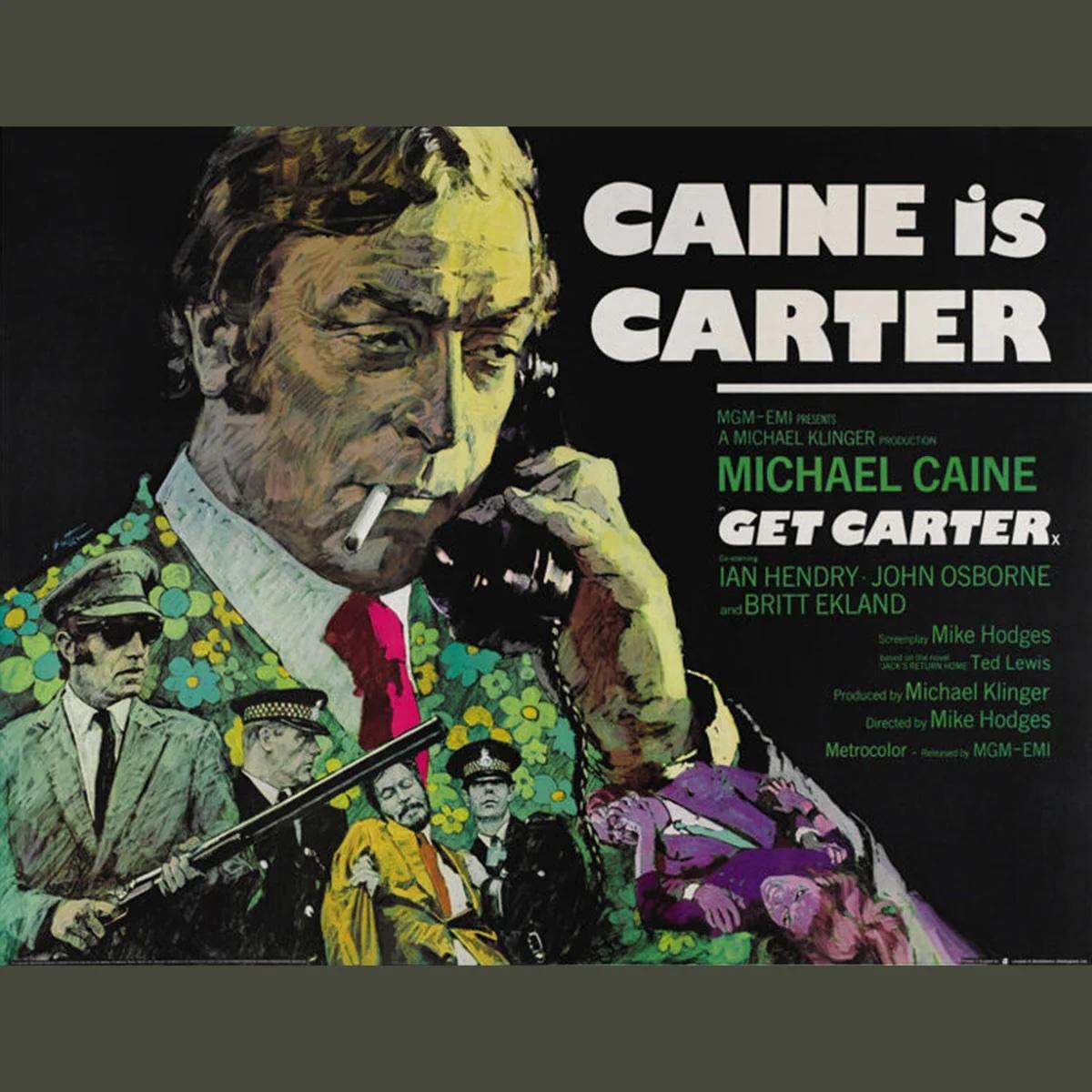 Hol Carter (1971)
Original British Quad (30 X 40 Zoll)

Er ist einer der besten Gangsterfilme aller Zeiten und mit Sicherheit der Grundstein für Michael Caines herausragende Karriere. Der große Mann zeigt sich eiskalt, furchteinflößend und absolut