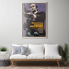 Get Carter 1971 Spanish 1 Sheet Film Movie Poster, Macario Gomez