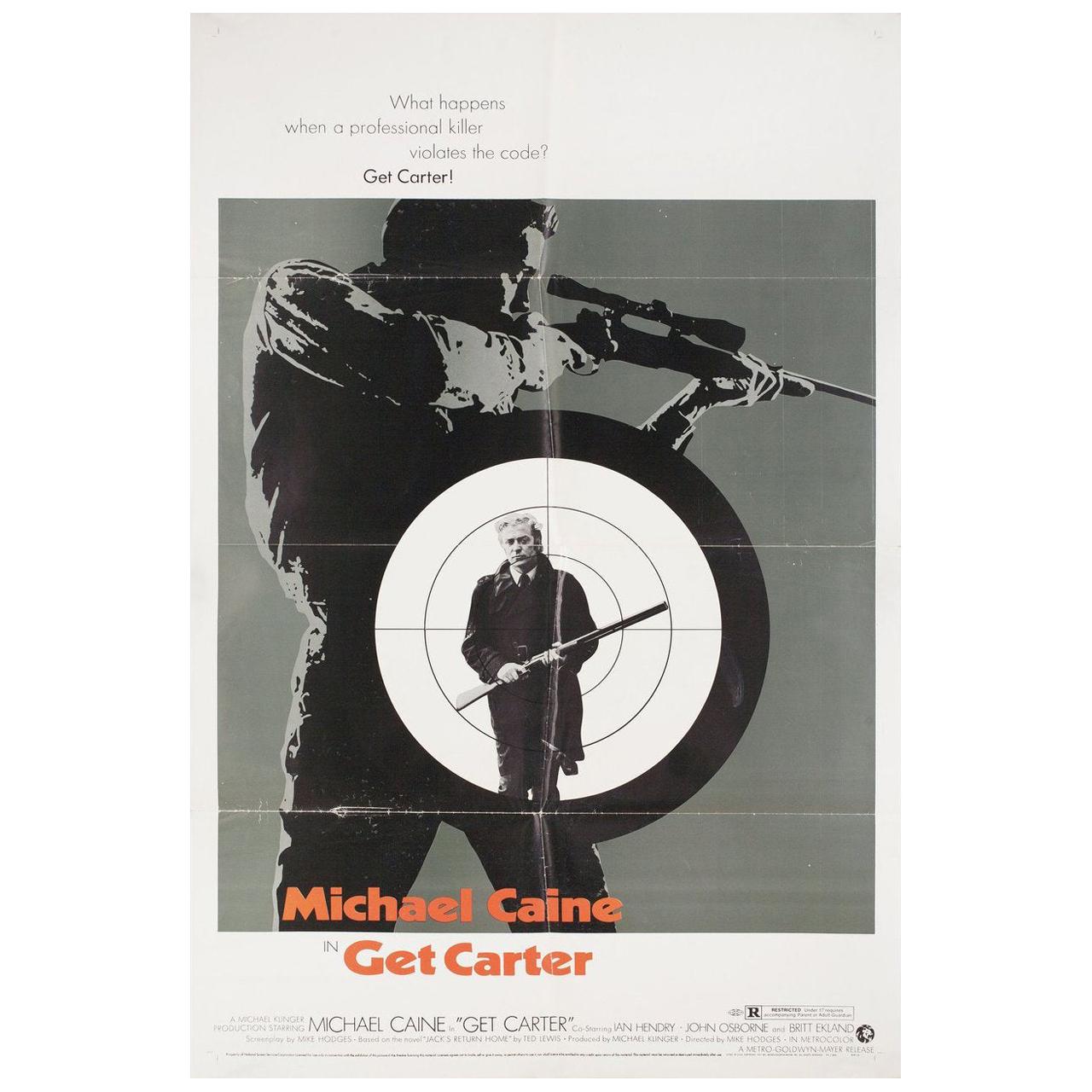 Get Carter 1971 U.S. One Sheet Film Poster
