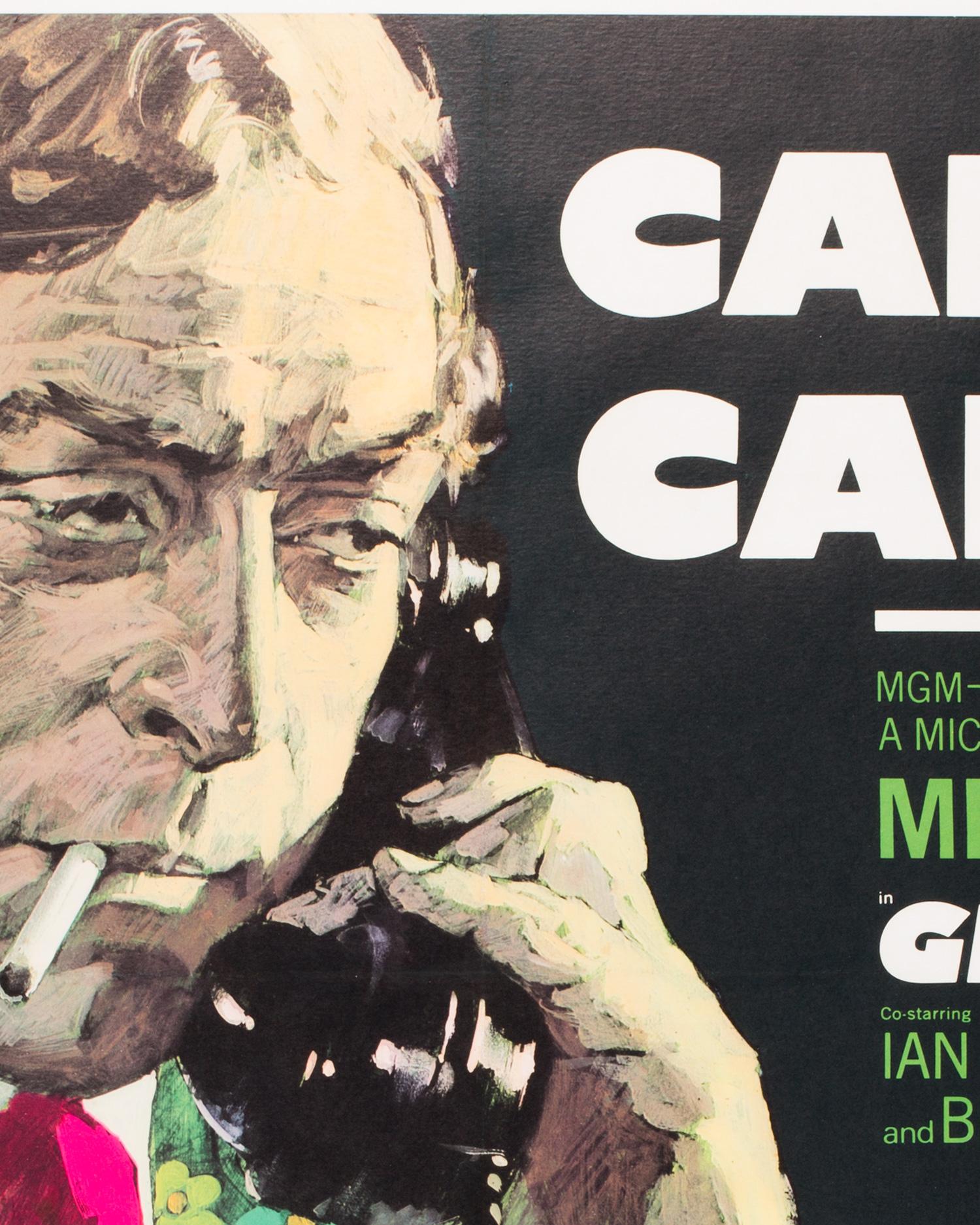 British Get Carter Original UK Film Poster, 1971, Arnaldo Putzu
