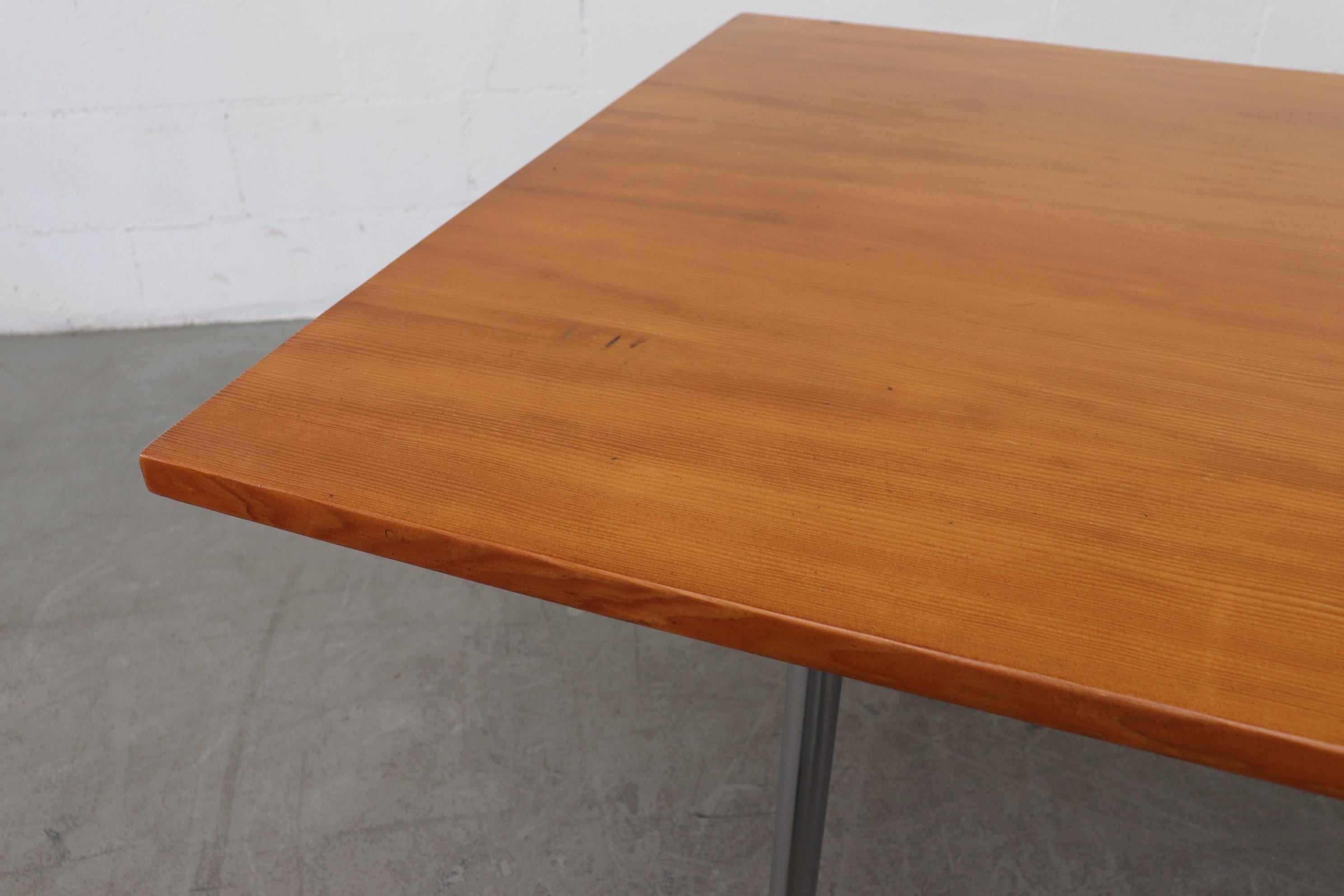Late 20th Century GETAMA Oregon Pine Dining or Conference Table