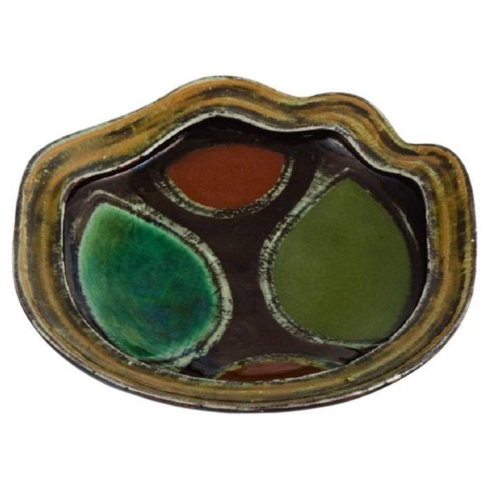 Gete Petersen for Kähler, Ceramic Bowl, Approx. 1960's For Sale