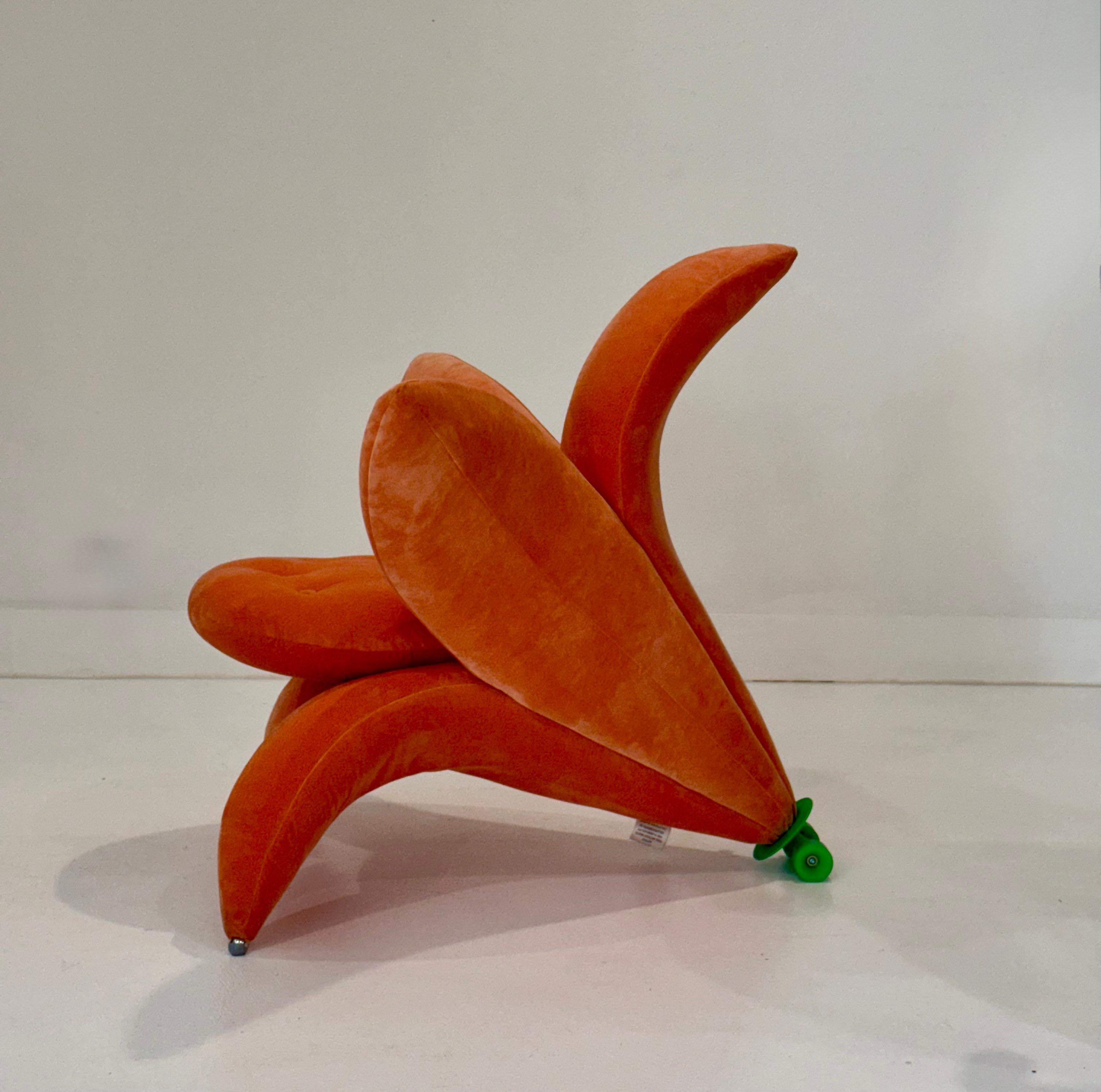 Mid-Century moderno Getsuen, Sedia Lilly, Design di Masanori Umeda, Edra Italia in vendita