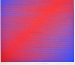 Design III a - Siebdruck von Getulio Alviani - 1971