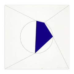 Sérigraphie signée à la main de Getulio Alviani, 1993