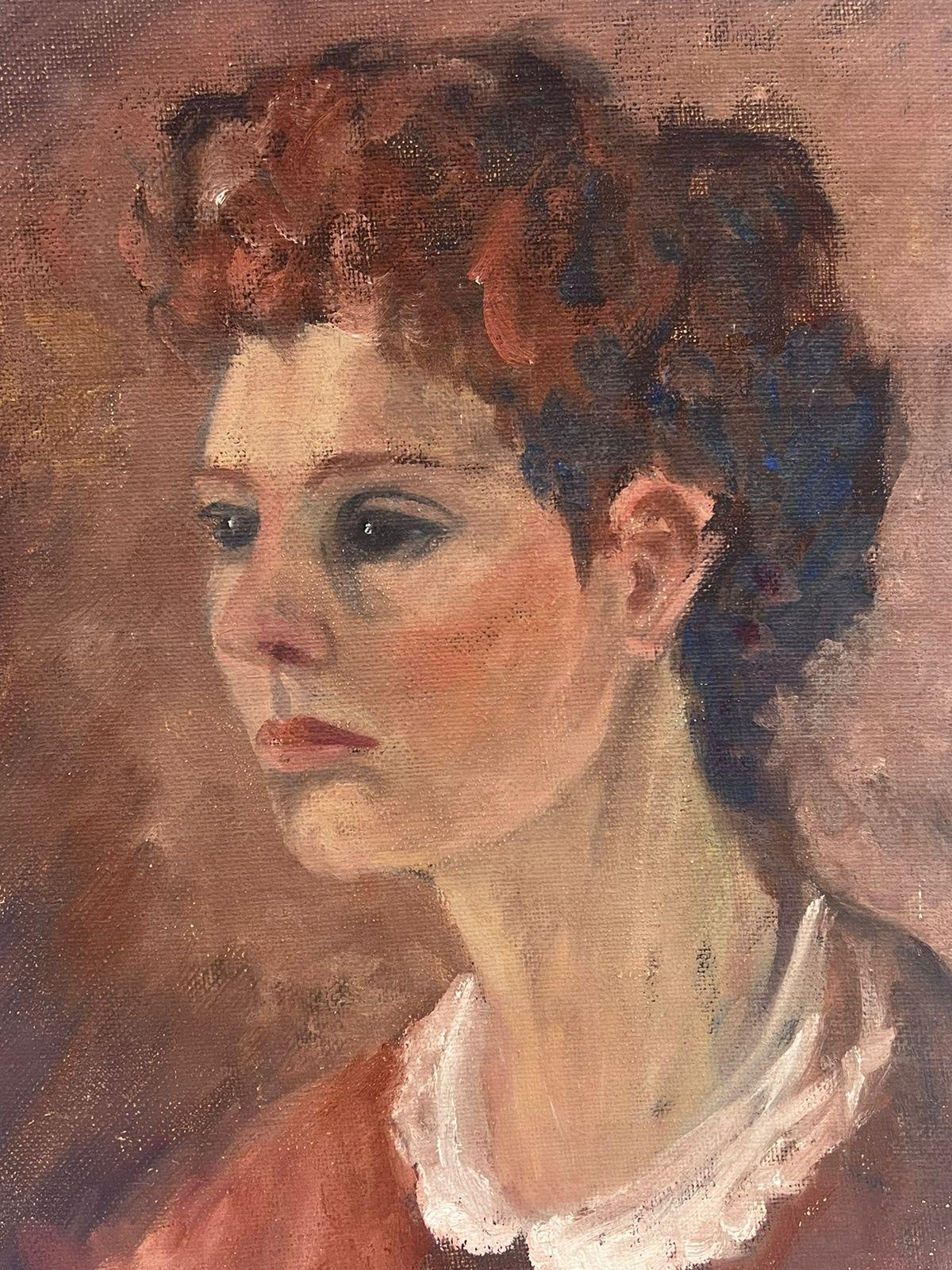 Portrait of a Lady
by Geza Somerset-Paddon (British 20th century)
inscribed and dated verso (1978)
oil painting on board, unframed
board: 18 x 14 inches
inscribed verso
condition: overall very good
provenance: all the paintings we have by this