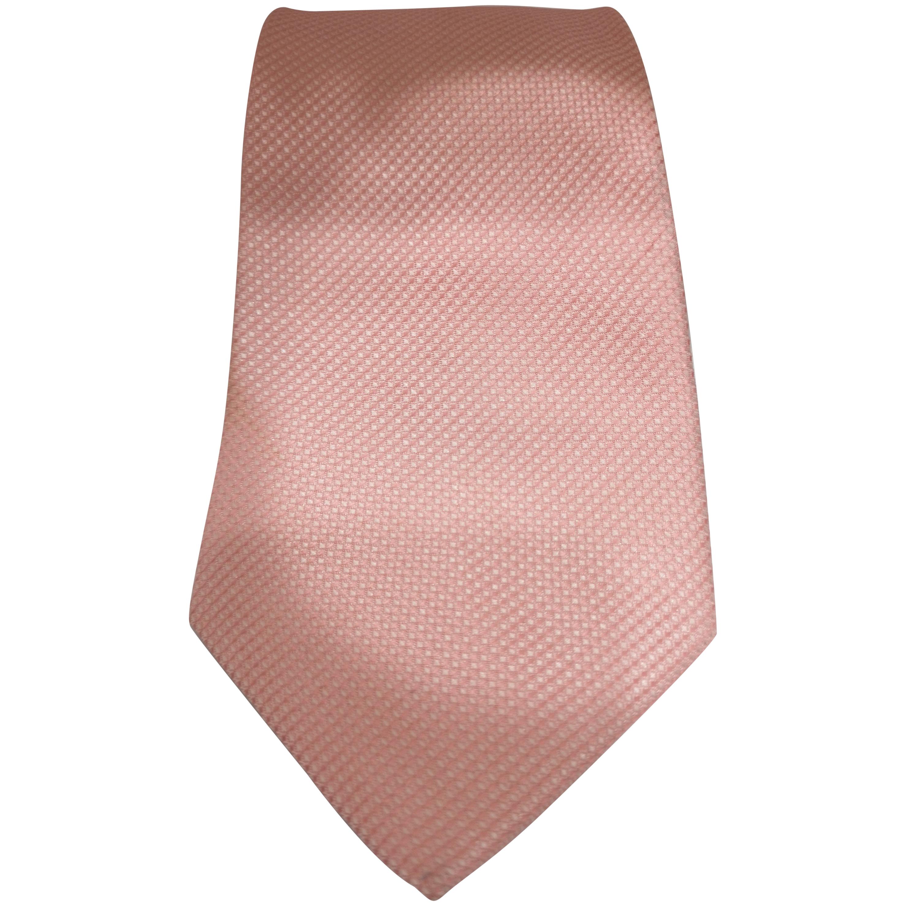 GF Pink silk tie