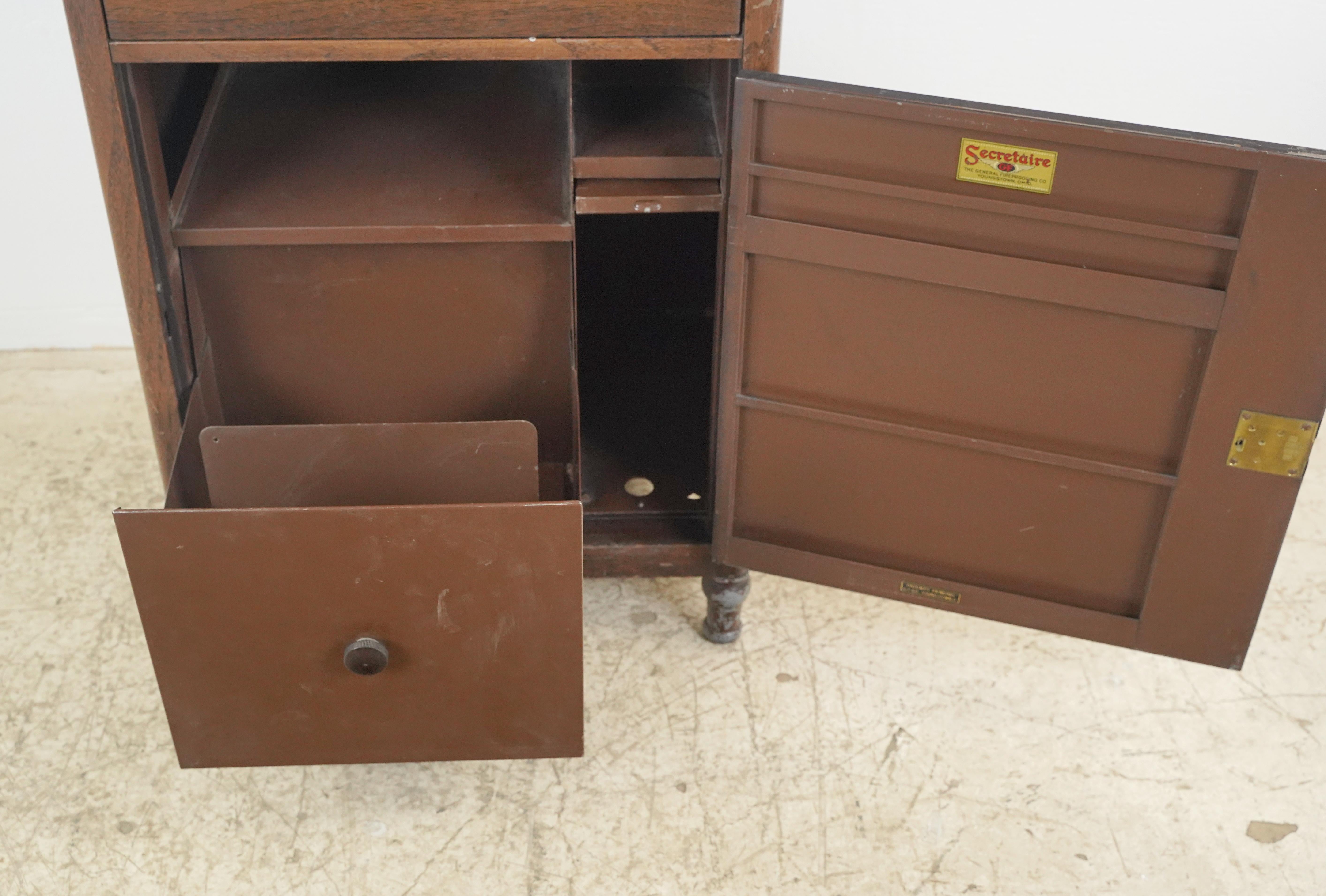 Archivador ignífugo de acero GFC Secretaire en venta 3