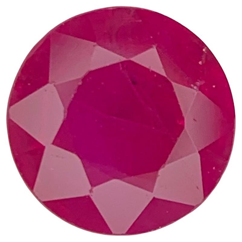 GFCO zertifiziert 0,57 Karat natürlichen losen burmesischen Rubin Oval Form Edelstein