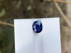 GFCO zertifiziert 1,55 Karat natürlichen losen blauen Saphir Edelstein aus Madagaskar
