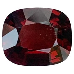 GFCO Certified 1.90 Carat Natural Loose Burmese Red Spinel Gemstone