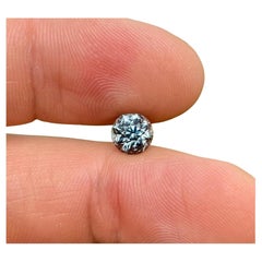 Pierre précieuse non sertie de 2,22 carats, certifiée par le GFCO, tourmaline, taille ronde, origine Nigeria