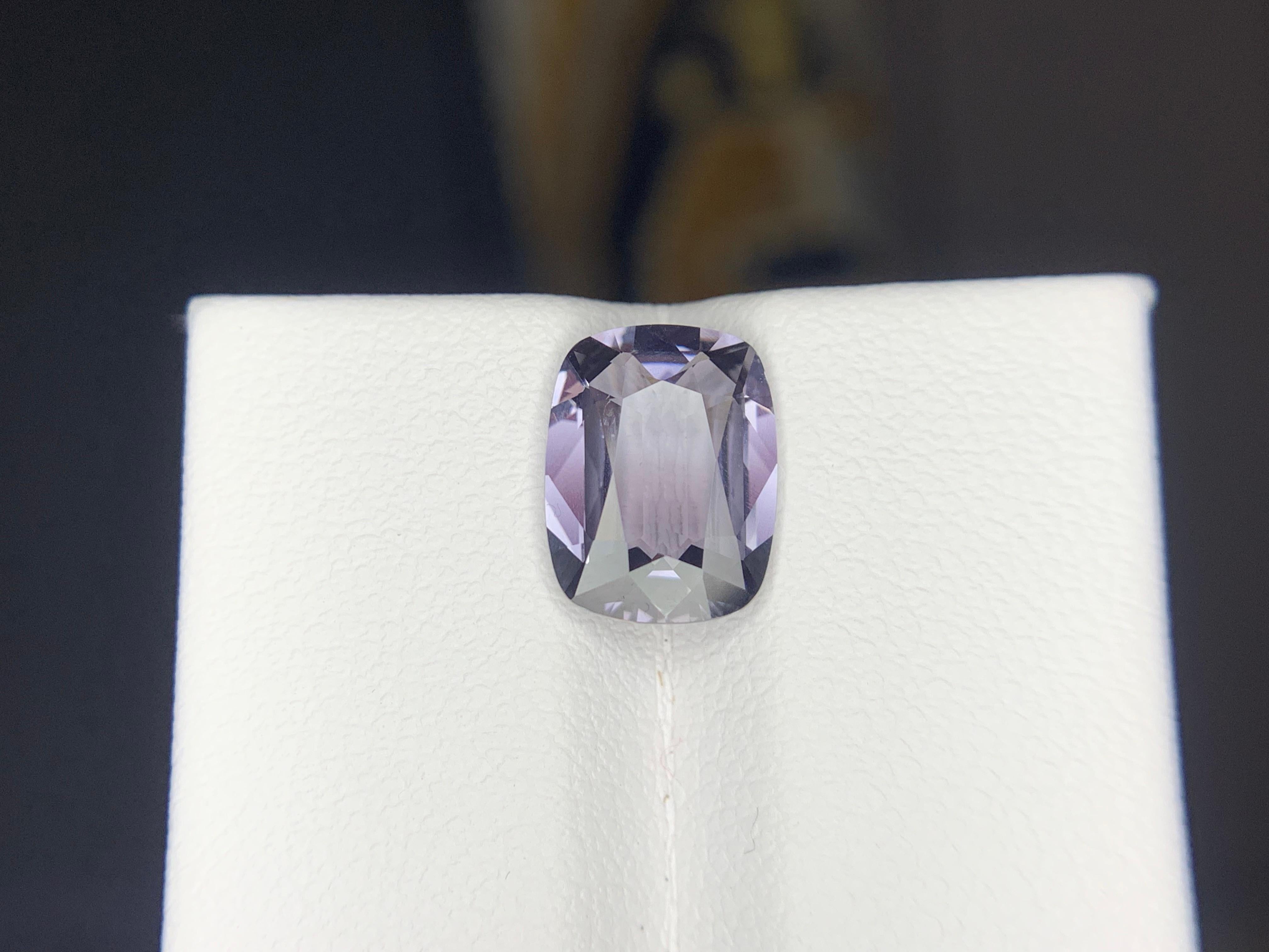 GFCO-zertifizierte 2,56 Karat natürliche lose grau blau Spinell aus Myanmar Mine im Angebot 4