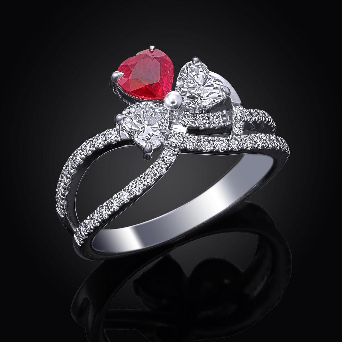 GFCO Certified Burma Ruby Ring For Sale 7