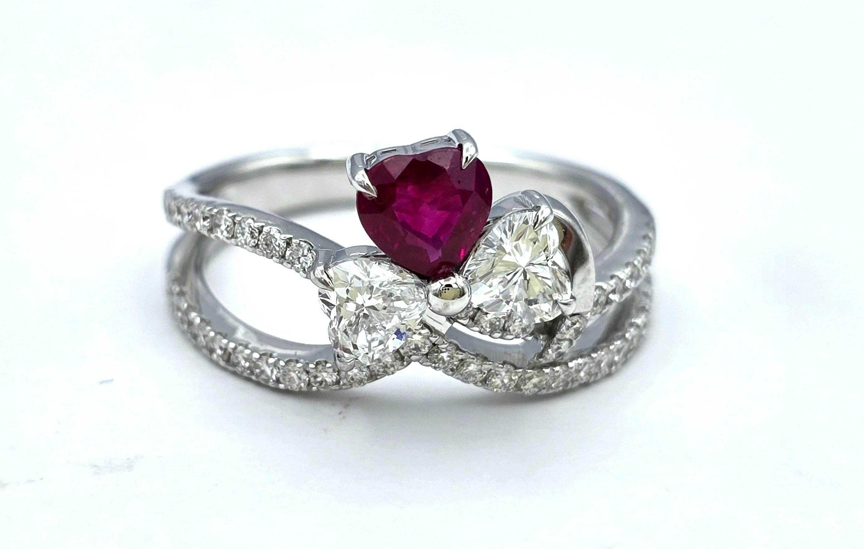 GFCO Certified Burma Ruby Ring For Sale 3