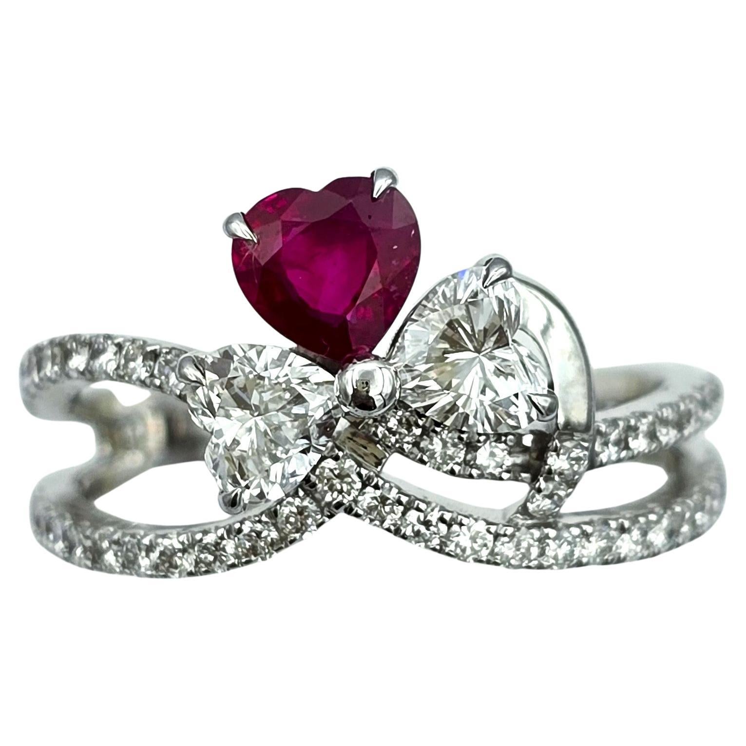 GFCO Certified Burma Ruby Ring
