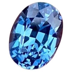 GFCO Certified Natural 2.09Ct. Blue Cobalt Spinel gemstone, Oval cut