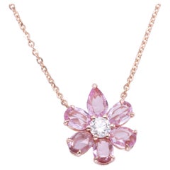 GFCO Certified Pink Sapphire Pendant