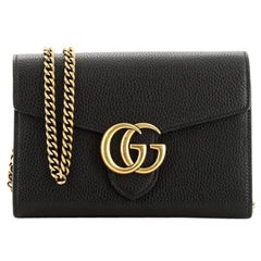 GG Marmont Chain Wallet Leather Mini