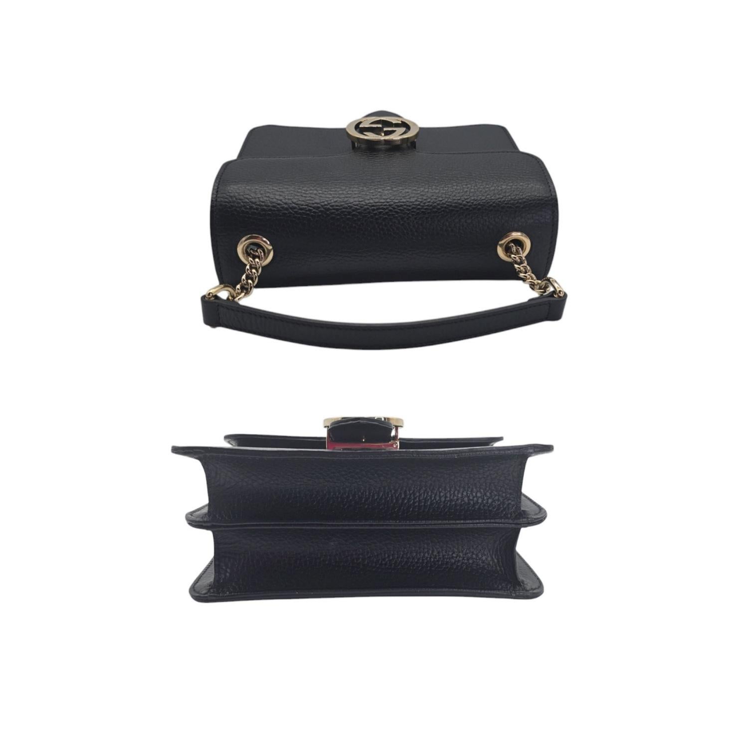 Women's or Men's Gucci Dollar Calfskin Interlocking G Small Shoulder Bag For Sale