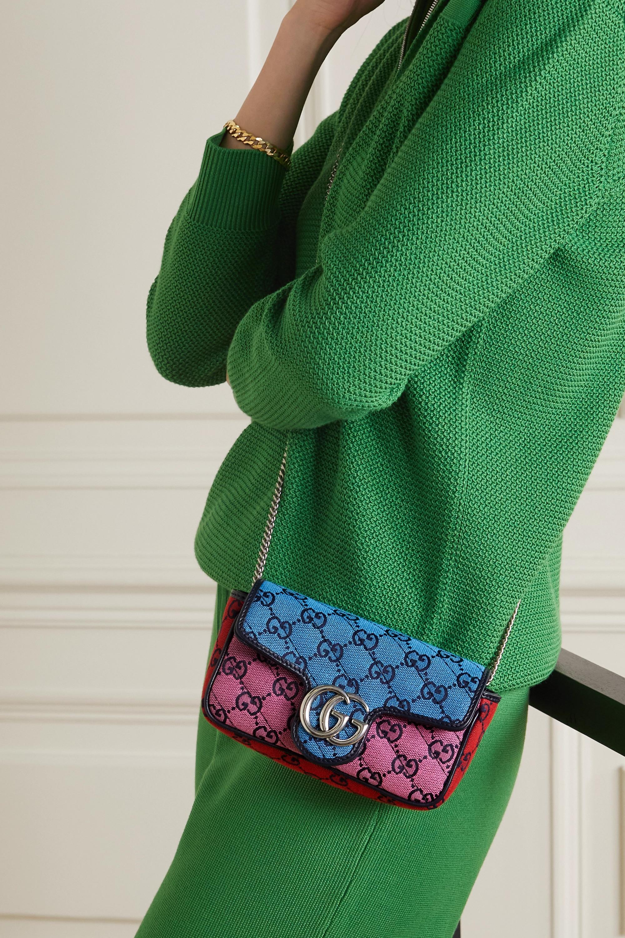Women's GG Marmont Multicolour Super Mini Bag