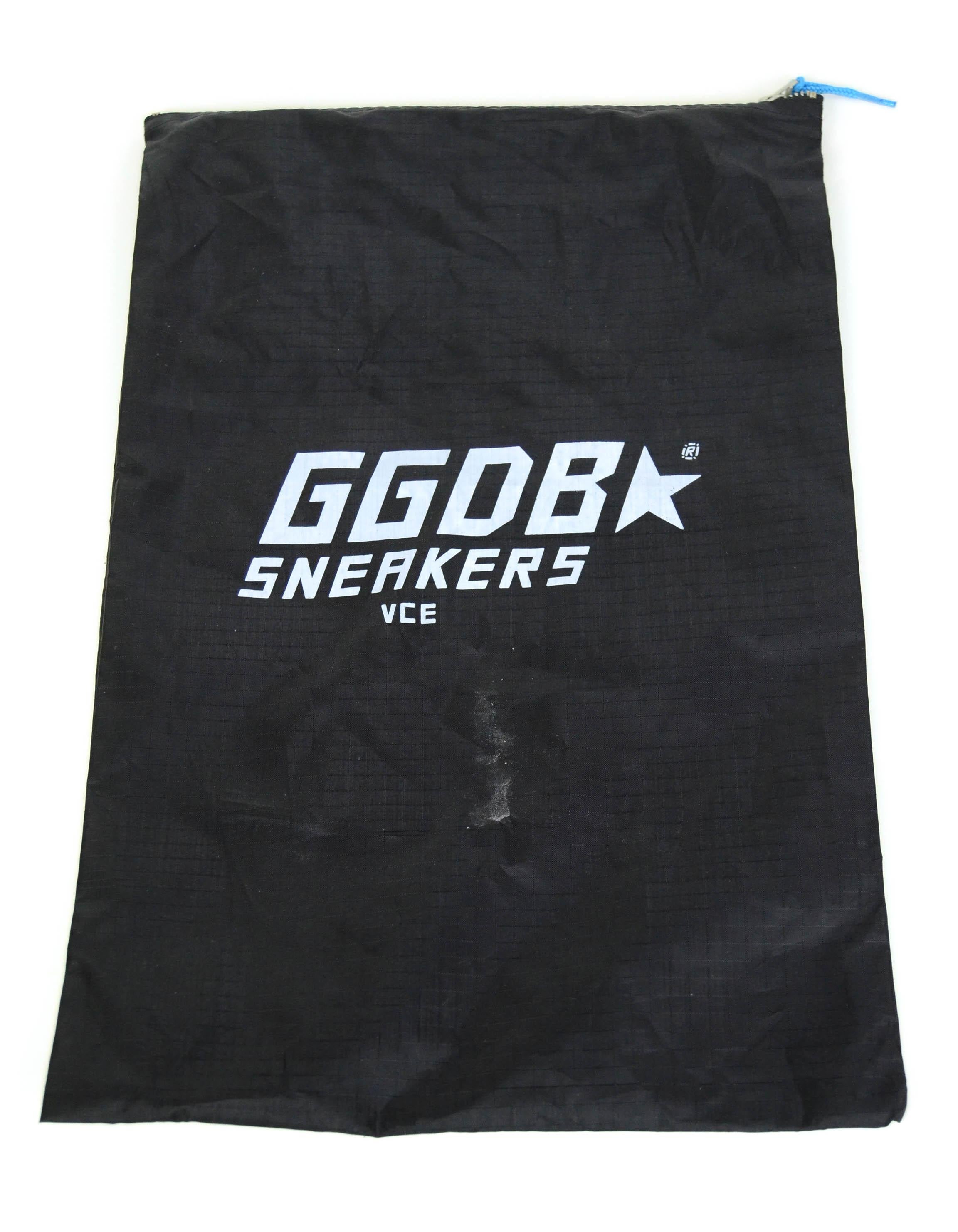 GGDB Golden Goose Deluxe Brand Silber Glitter Superstar Turnschuhe sz 38

Hergestellt in: Italien
Farbe: Silber
Hardware: Silber
MATERIALIEN: Glitzer, Wildleder, Gummisohle
Verschluss/Öffnung: Schnürung
Allgemeiner Zustand: Ausgezeichneter