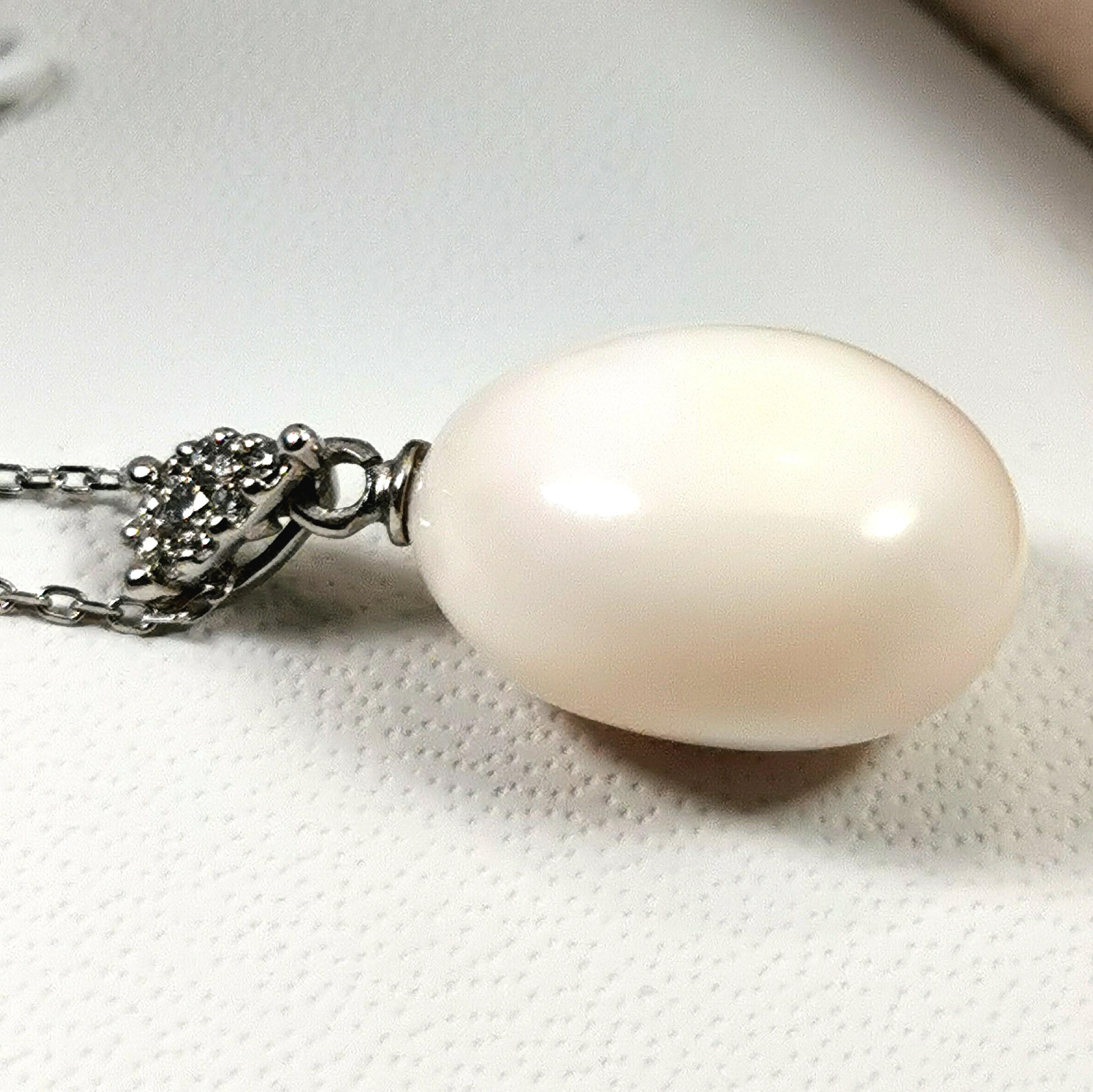 Collier de perles naturelles Cassis certifiées GGTL de 12,66 carats et de diamants Neuf - En vente à Préverenges, VD