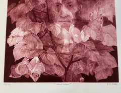 G.H. Rothe, "Mindscape " hand signed, mezzotint