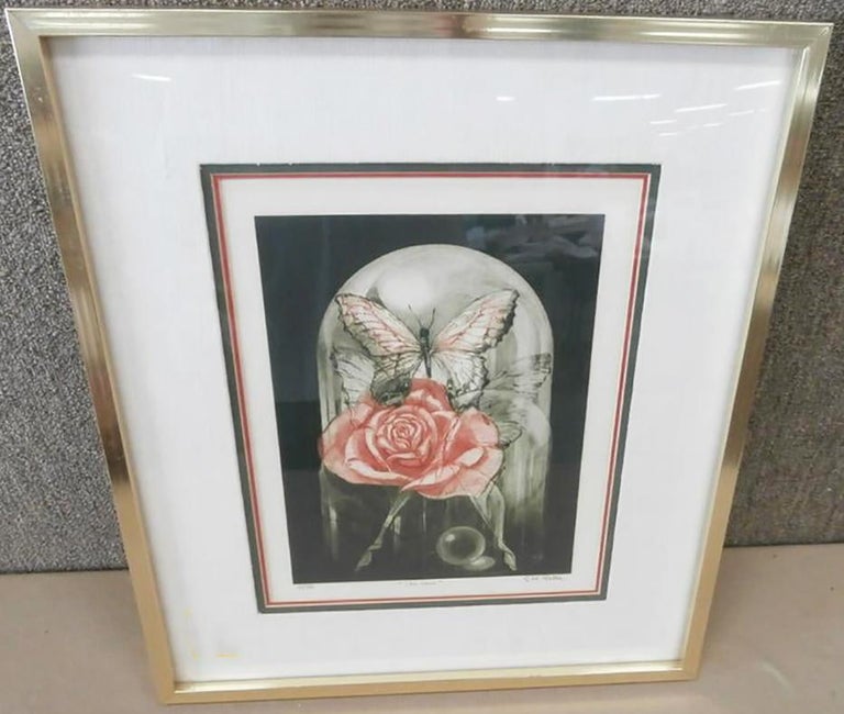 G.H. Rothe - G.H Rothe, "The rose" Mezzotint, Signed and numbered framed  For Sale at 1stDibs | g h rothe